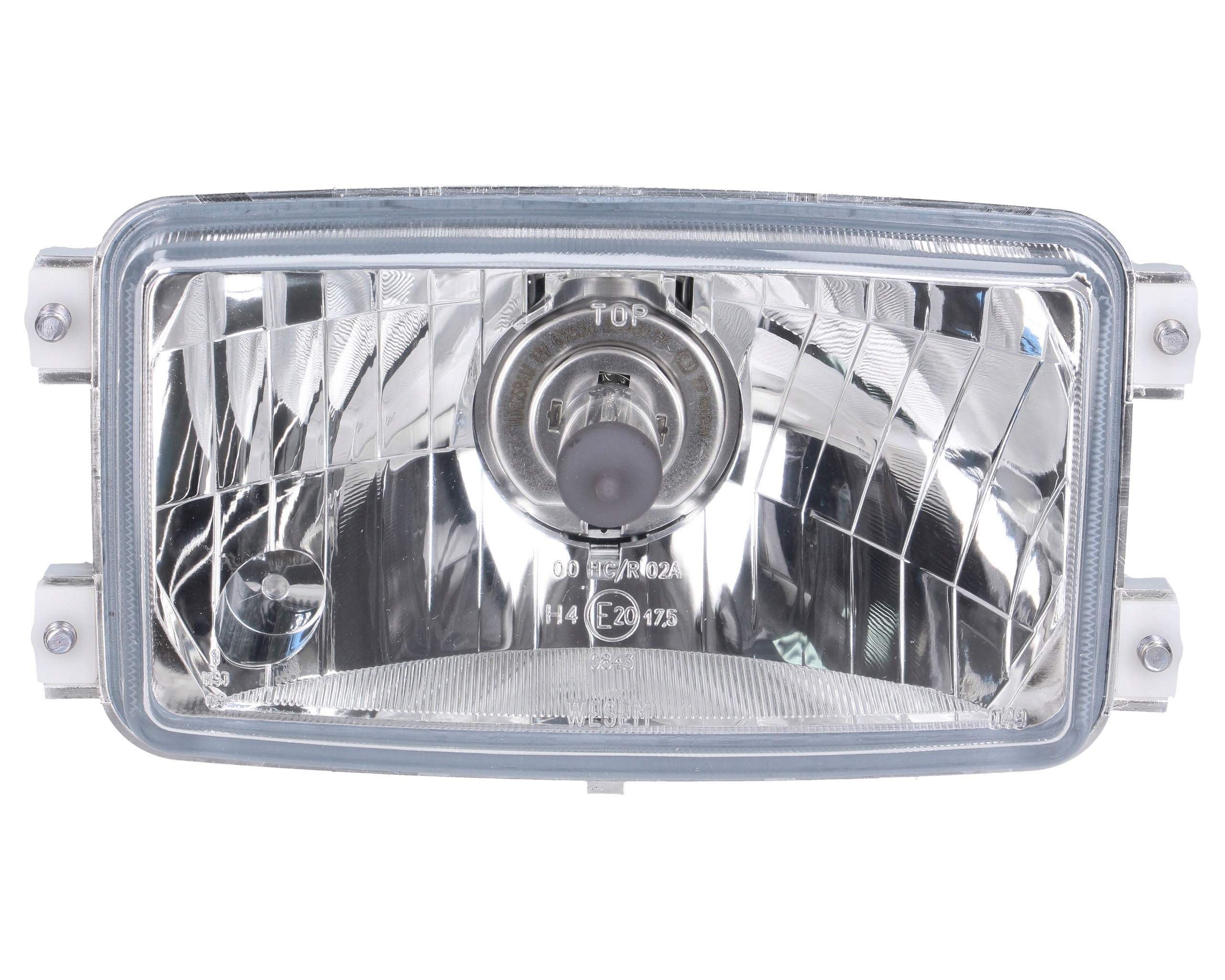 přední světlo H4 Wesem PES1.41710 156x93mm Zetor