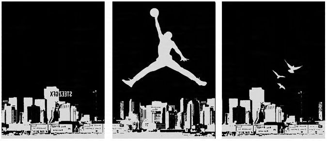

3x Obraz Na Ścianę Michael Jordan 50x70
