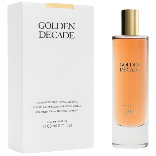 Perfumy Zara Golden Decade Eau De Perfum 80ml Oryginalne Piękne