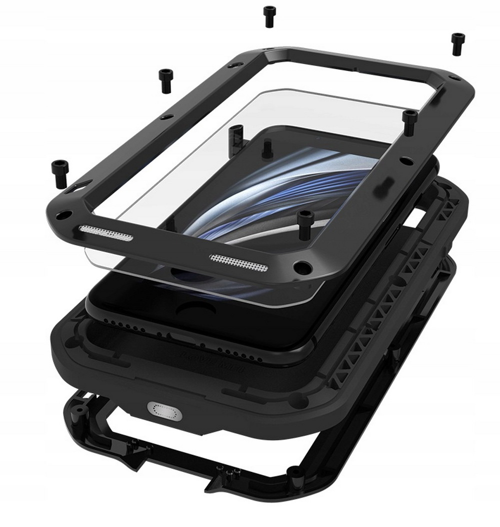 

Love Mei Powerful pancerne etui do iPhone 7/8