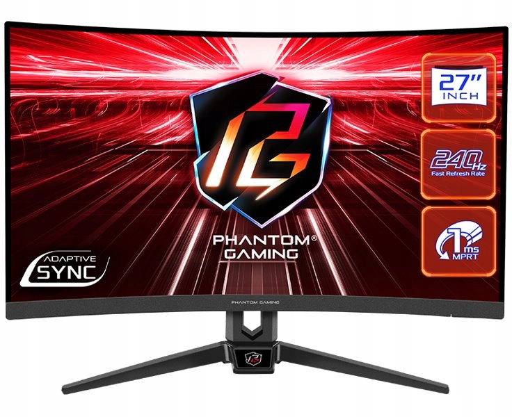 Asrock monitor PG27F15RS1A prohnutý 27" Va 1920x1080 /240Hz/ 300cd/m2