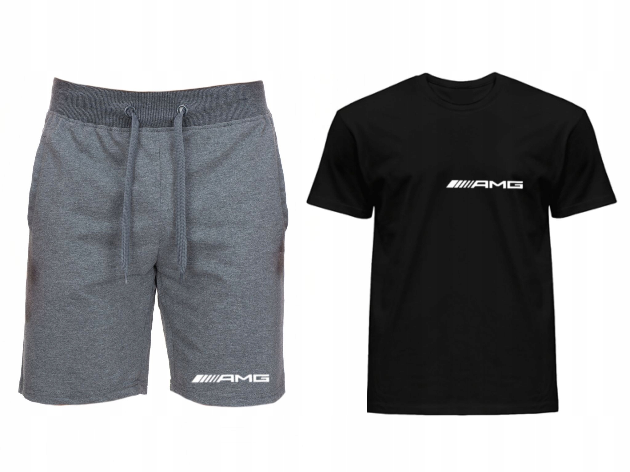 Komplet Tričko Kraťasy Amg Pánské L