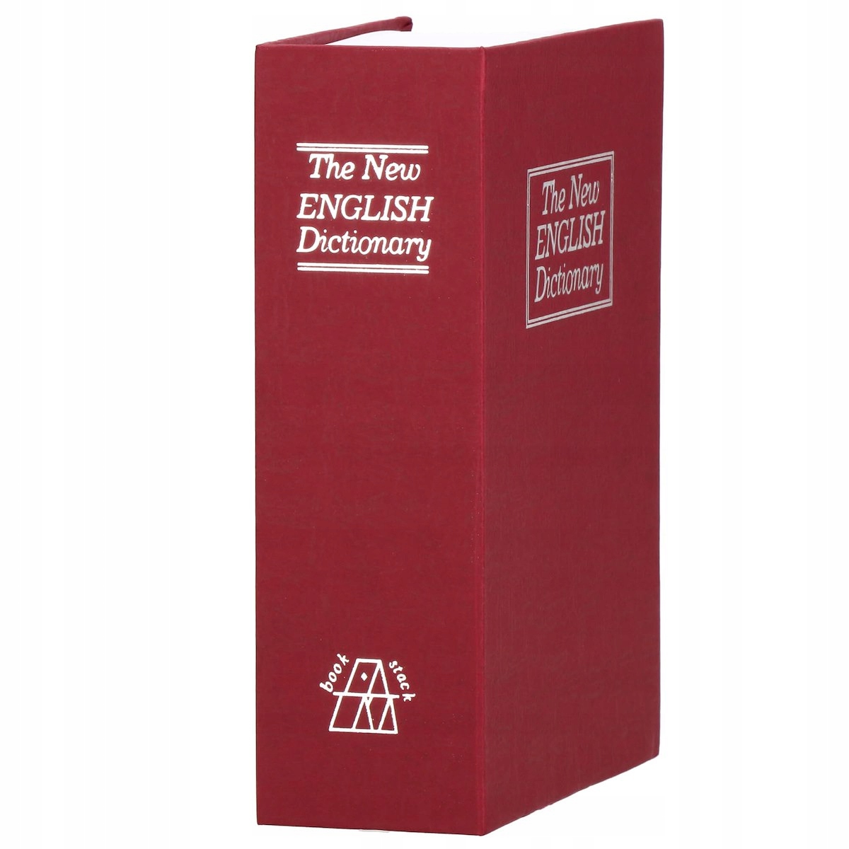 SEJF KSIĄŻKA KASETKA NA PIENIĄDZE METALOWA SKRYTKA KLUCZ DUŻA 26,5x20x6,5cm Marka Springos