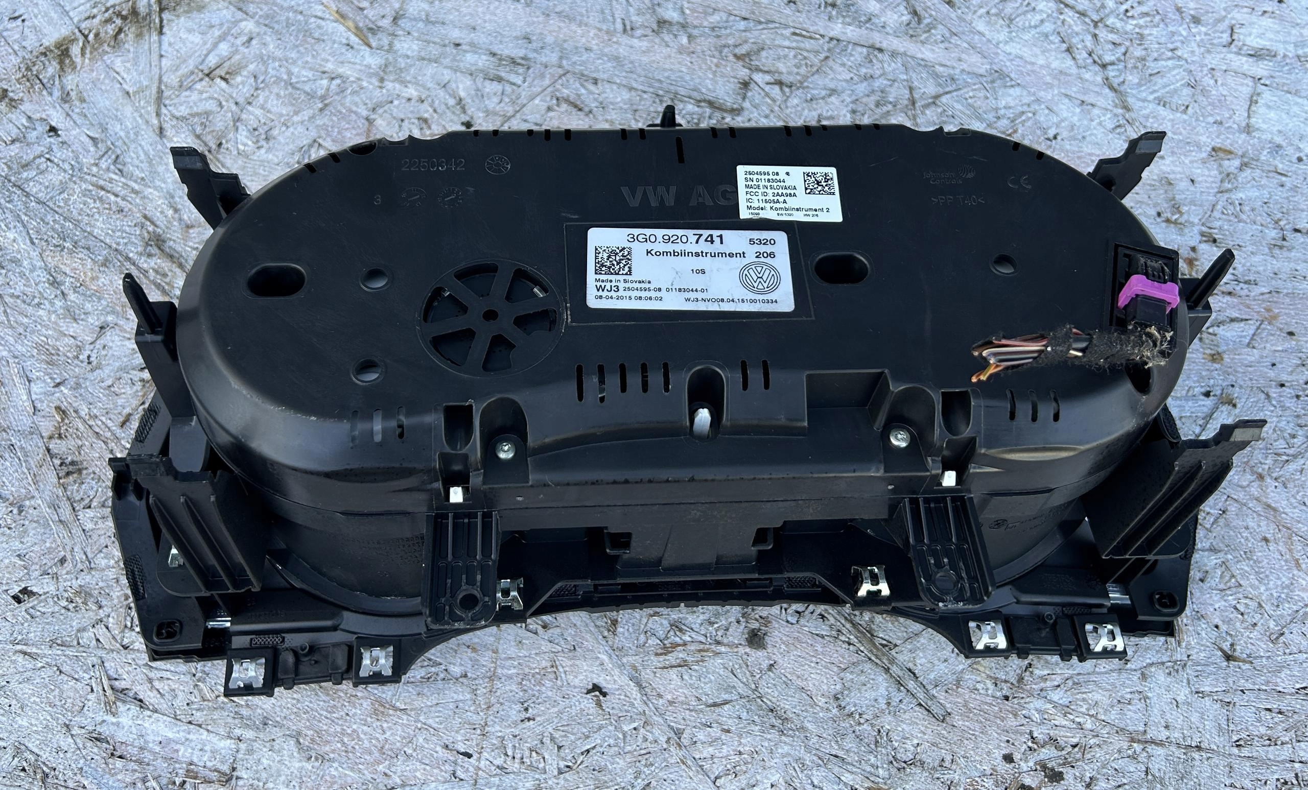 dials dials VW PASSAT B8 2.0 TDI 14- 3G0920741 EUROPA
