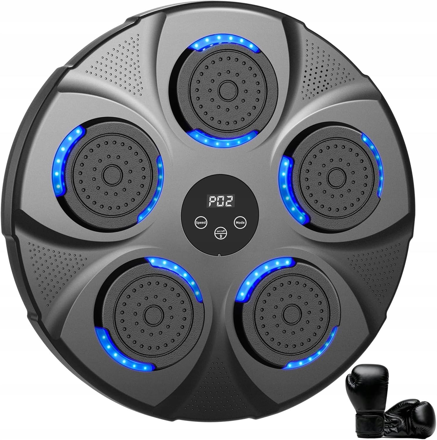 Maszyna Bokserska Muzyczna Ścienna Bluetooth 9 Trybów