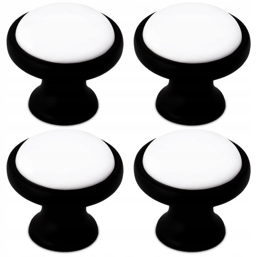 

4 x Gałka Uchwyt Meblowy Porcelana 20%