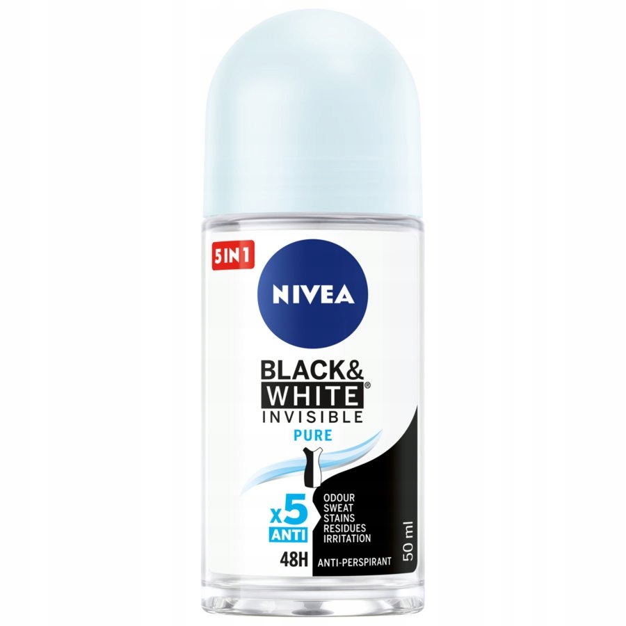 

Nivea B&w Invisible Pure Antyperspirant, 50ml