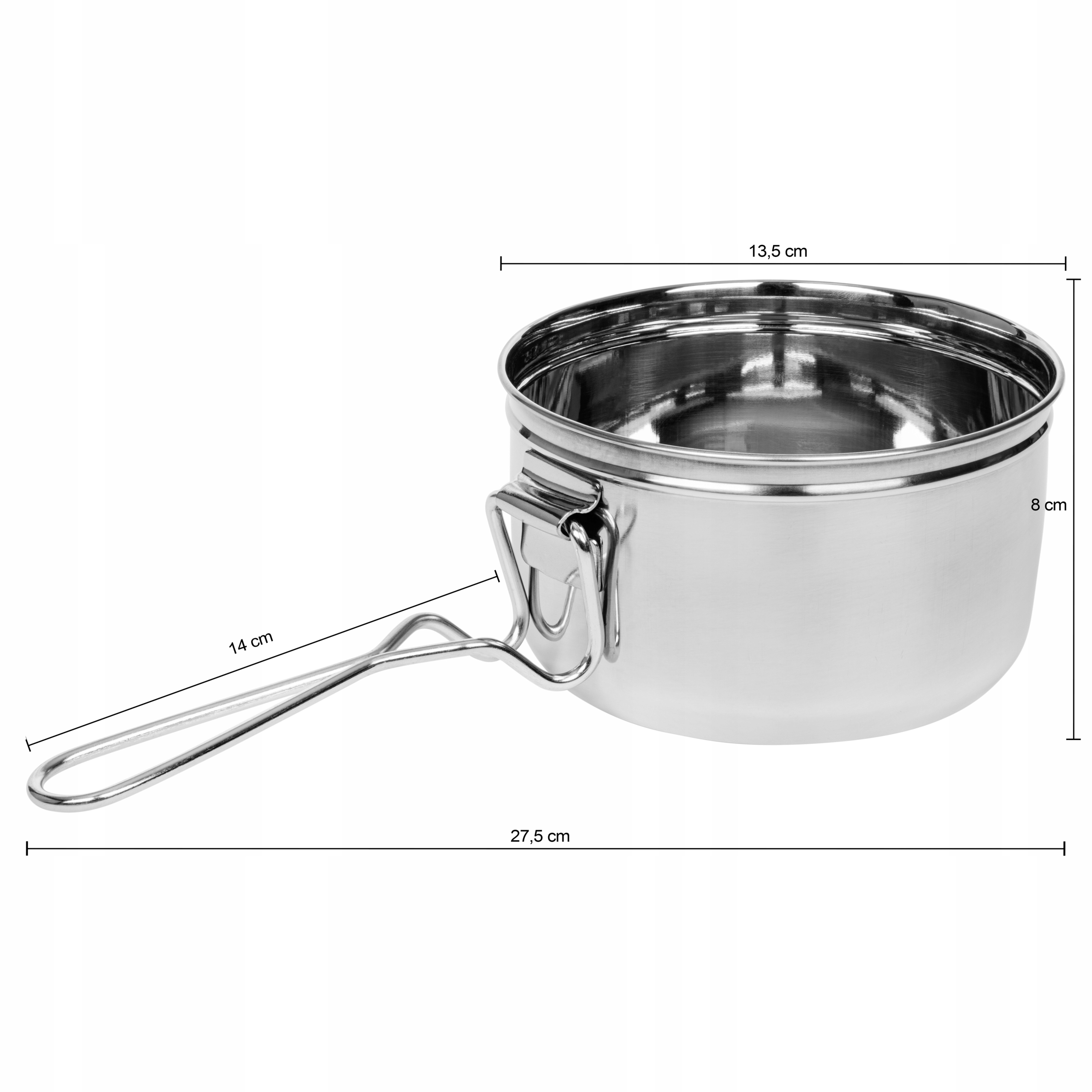 Menażka Harcerska Turystyczna Niezbędnik 7 części Rodzaj zestaw