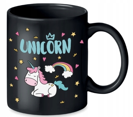 

Kubek ceramiczny Jednorożec Unicorn Kubek Black