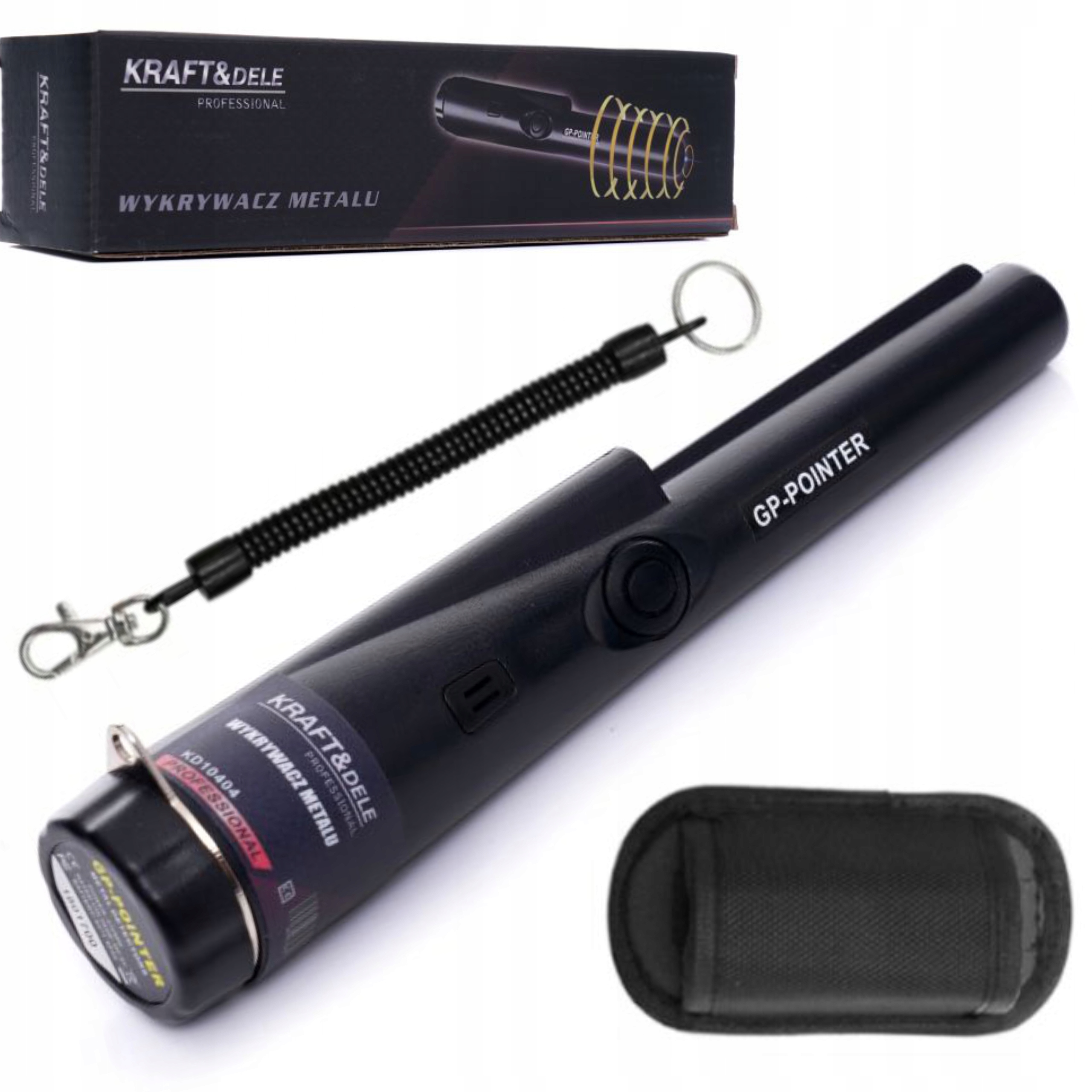 Kraft&Dele Detektor Kovů Gp-pointer S Led Svítilnou Skenování KD10404