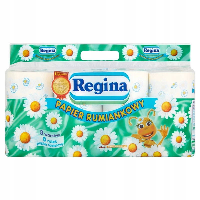 

Papier Toaletowy Regina 8 Rolek Rumiankowy