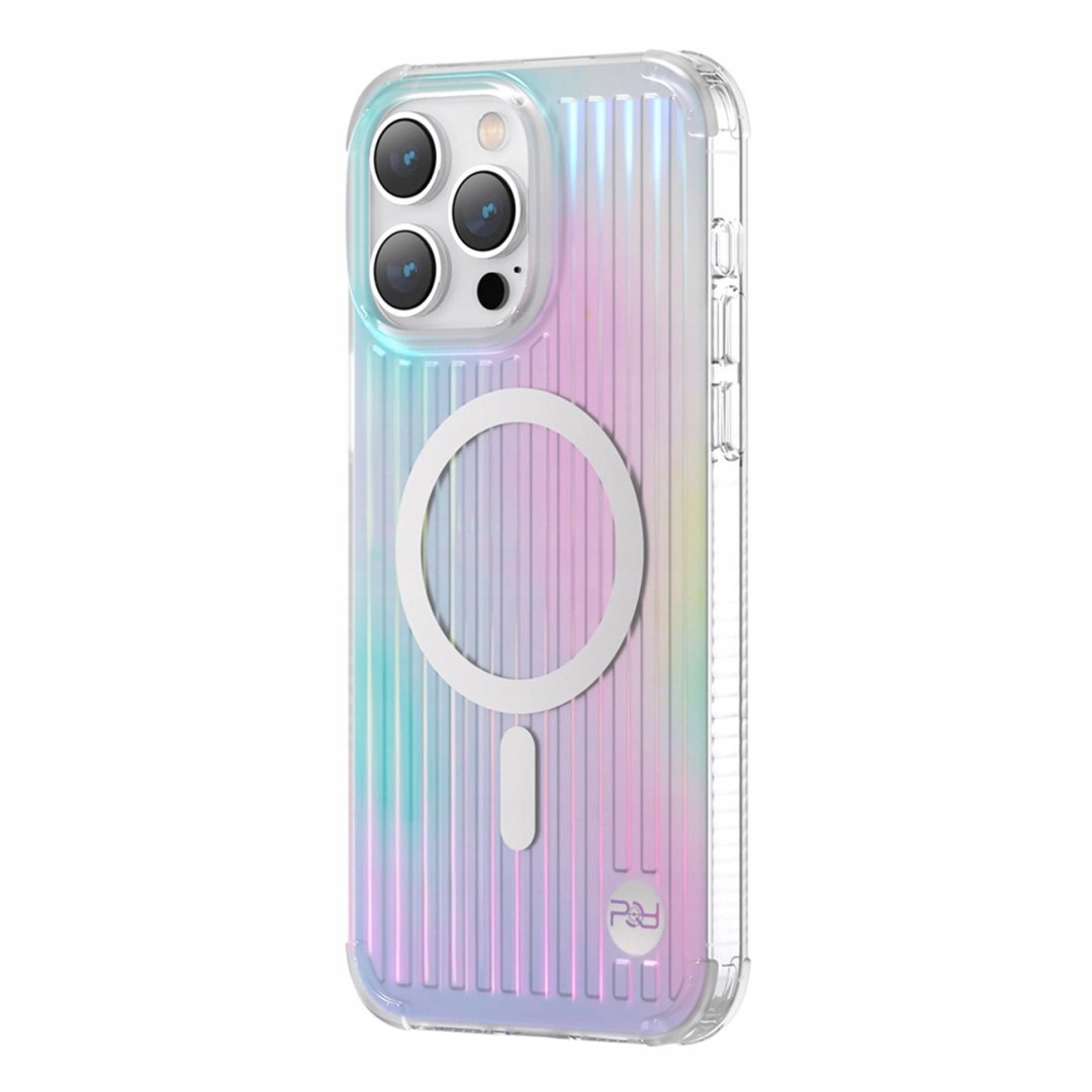 Kingxbar Pqy Go Out Series magnetyczne etui do iPhone 14 Plus MagSafe laser