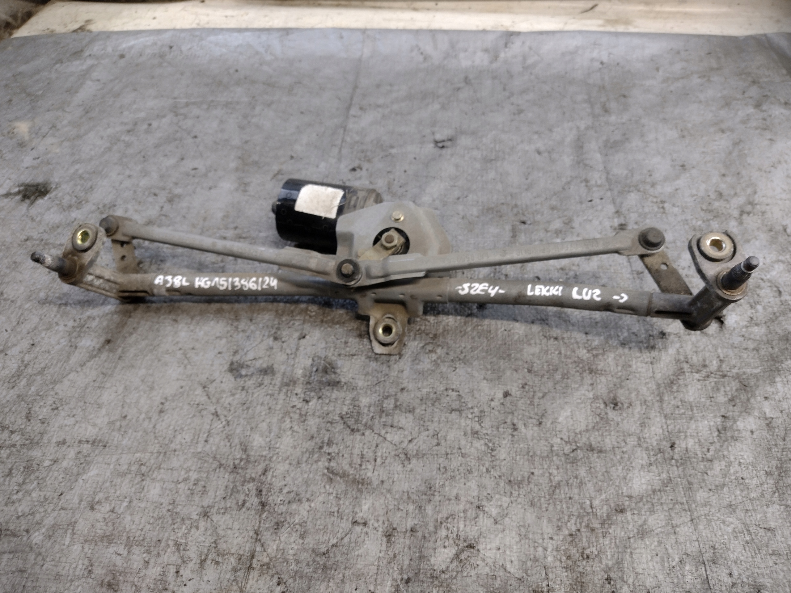 wiper mechanism front Audi A3 8L 1J0955325A