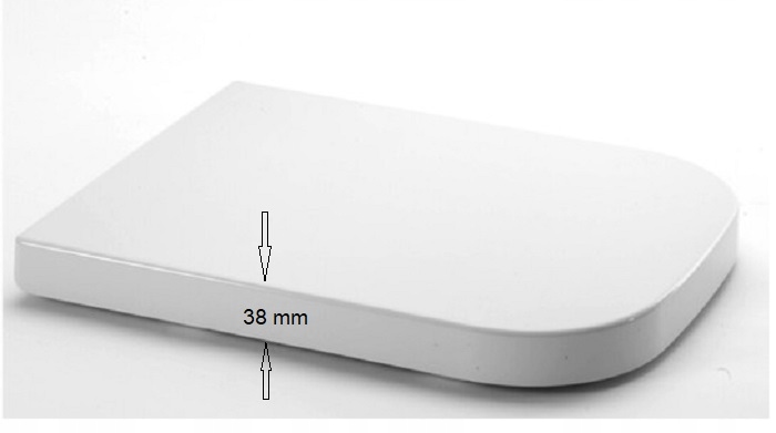 DESKA WOLNOOPADAJĄCA DO ROCA GAP A801732004 Materiał wykonania duroplast