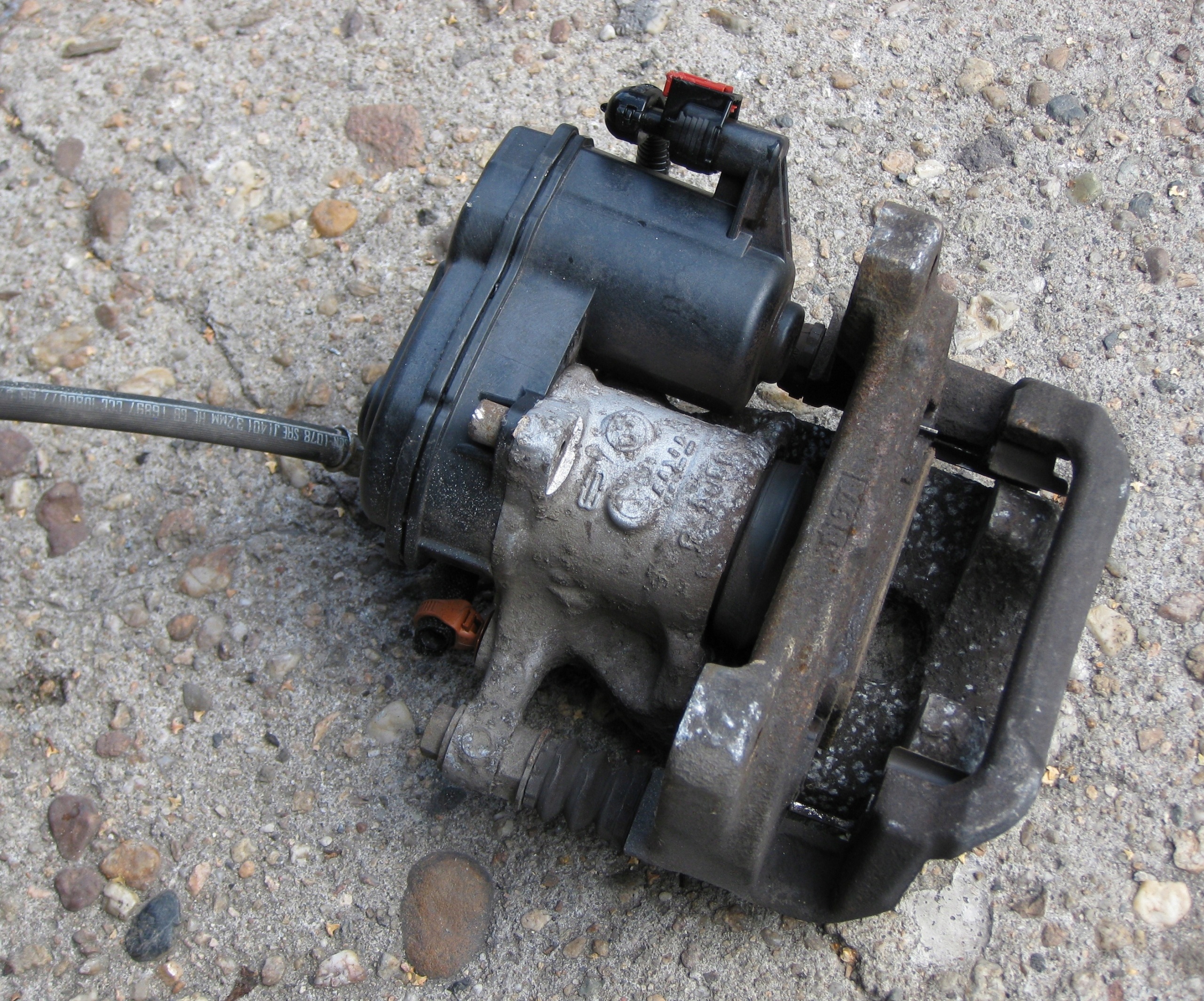 OPEL ASTRA K V KOMBI caliper brake right rear part electrical