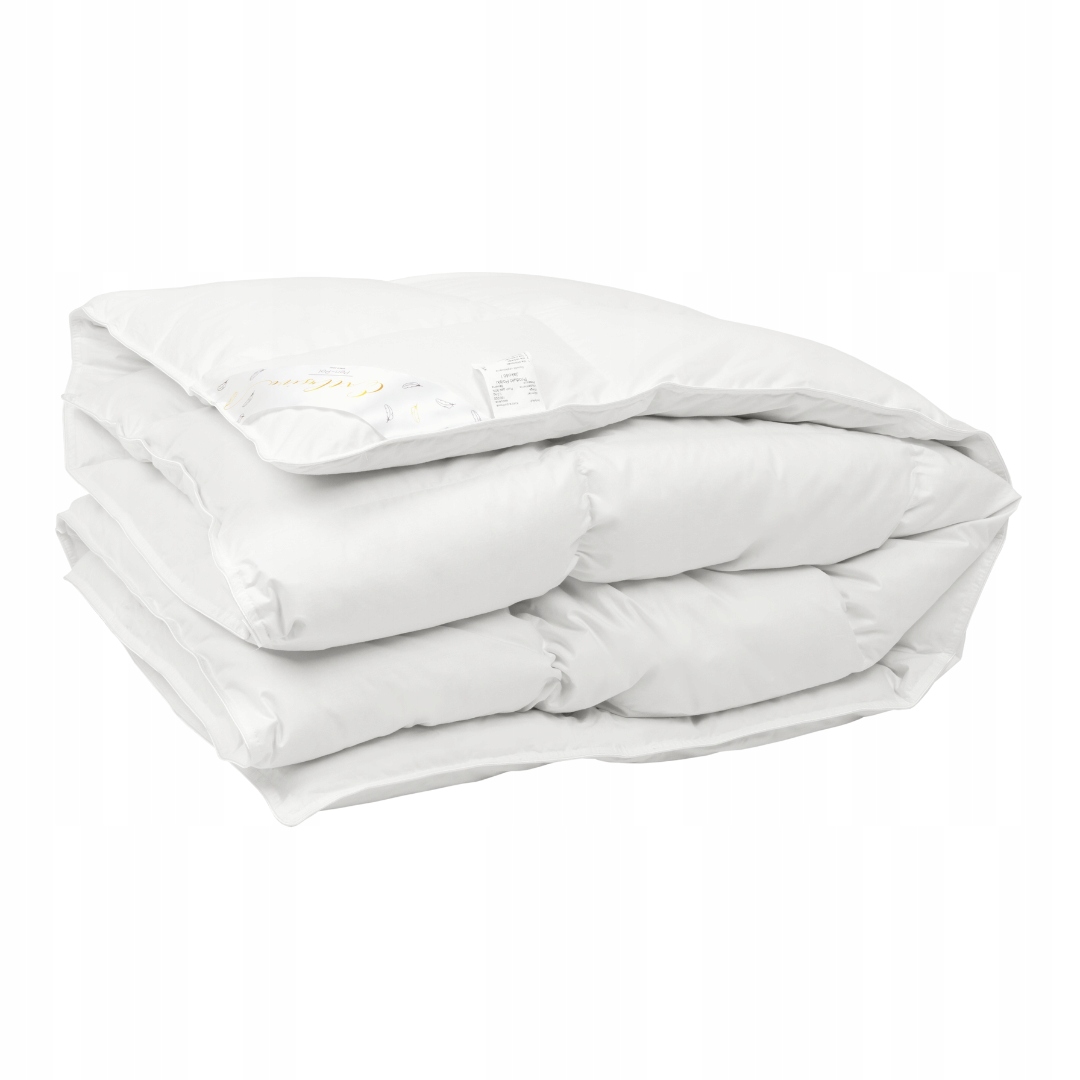Péřová Přikrývka 180x200 Celoroční Exclusive, 95% peří, 100% bílá Bavlna