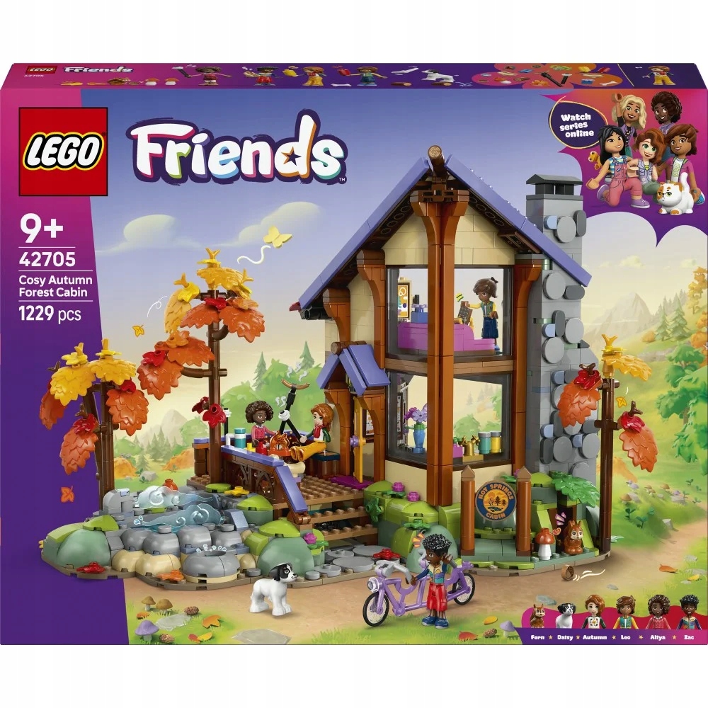 * Lego Friends Podzimní lesní chata 42705