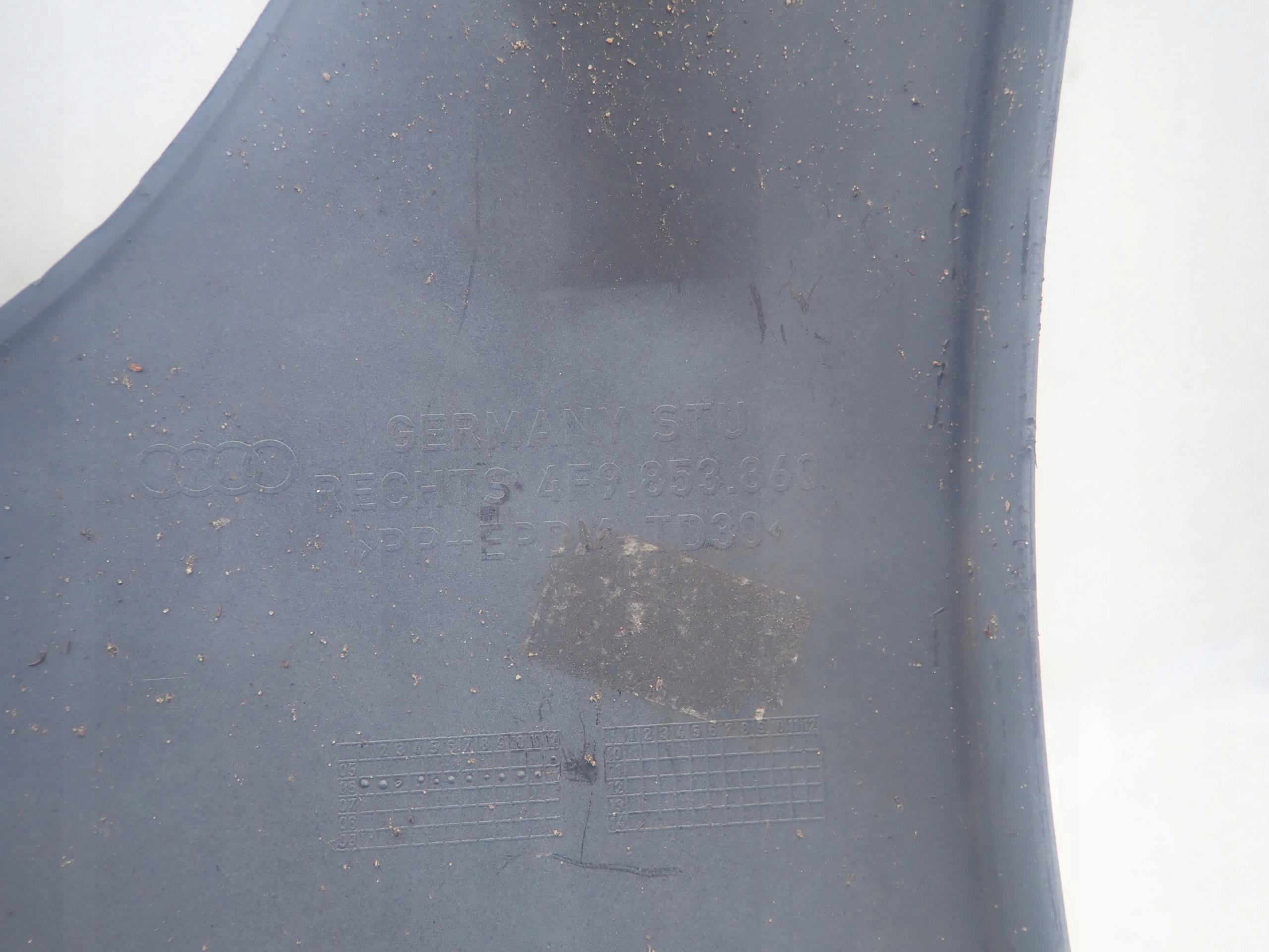 AUDI A6 C6 06-08 ALLROAD threshold right moulding right