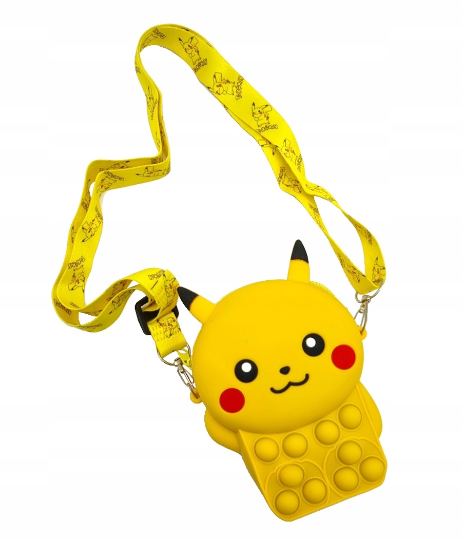 

Torebka Pop It Saszetka Sensoryczna Pokemon Bubble