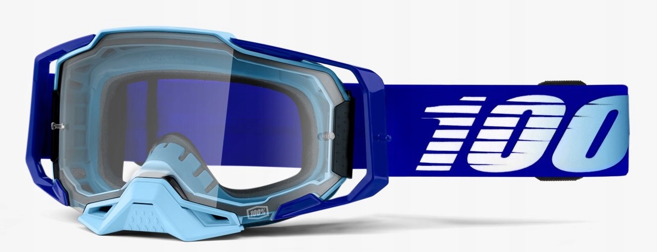 GOGLE 100% PROCENT ARMEGA ROYAL CLEAR LENS CROSS