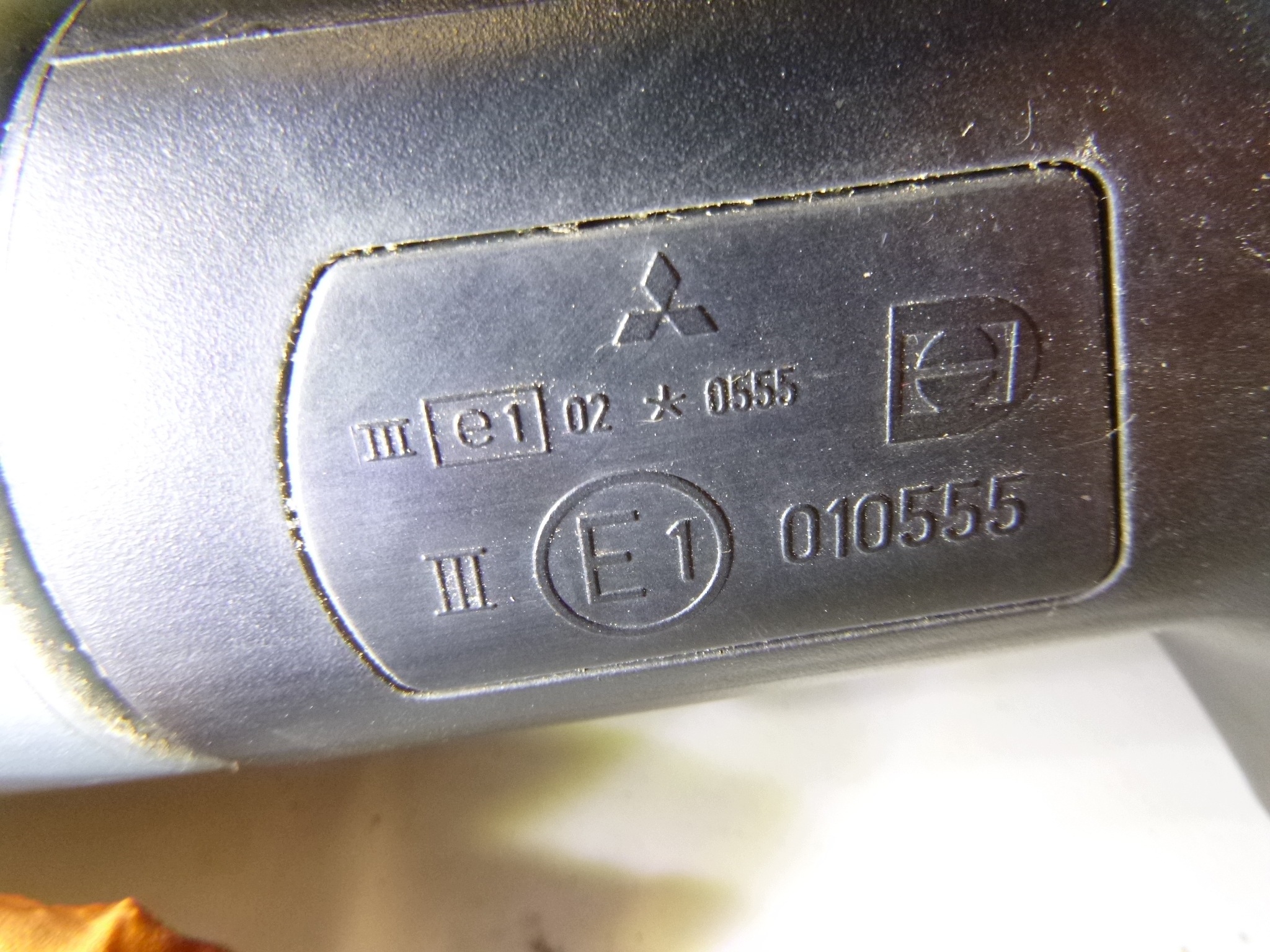 mirror left Mitsubishi Space Star LIFT 5 PIN G61 silver 2002 – 2005