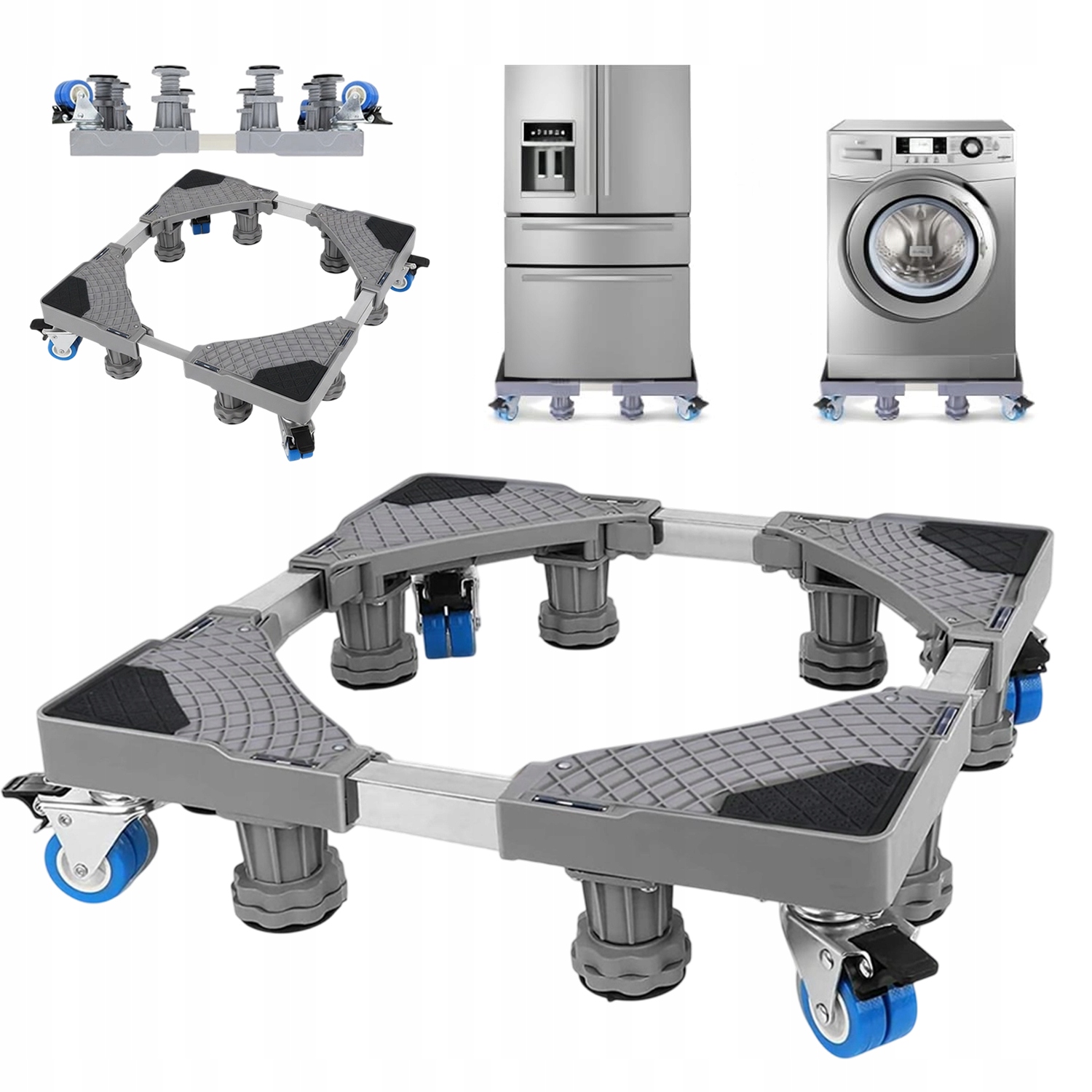 Nastavitelný Teleskopický Stojan S 4 Kolečky A Zvedáním