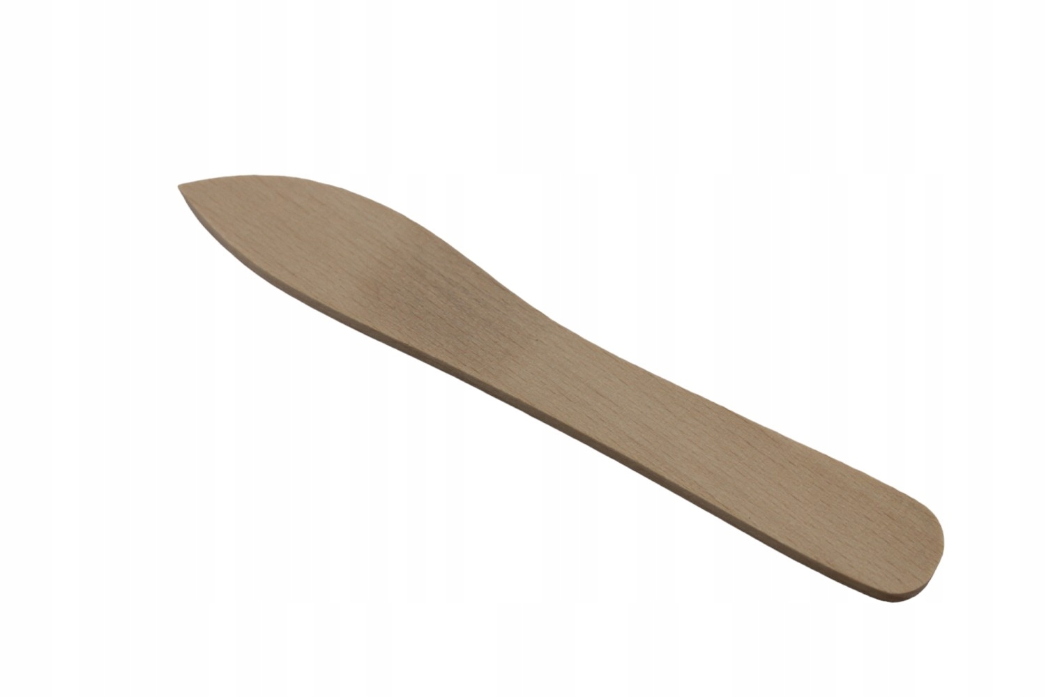 Nóż nożyk drewniany do smarowania smalcu masła