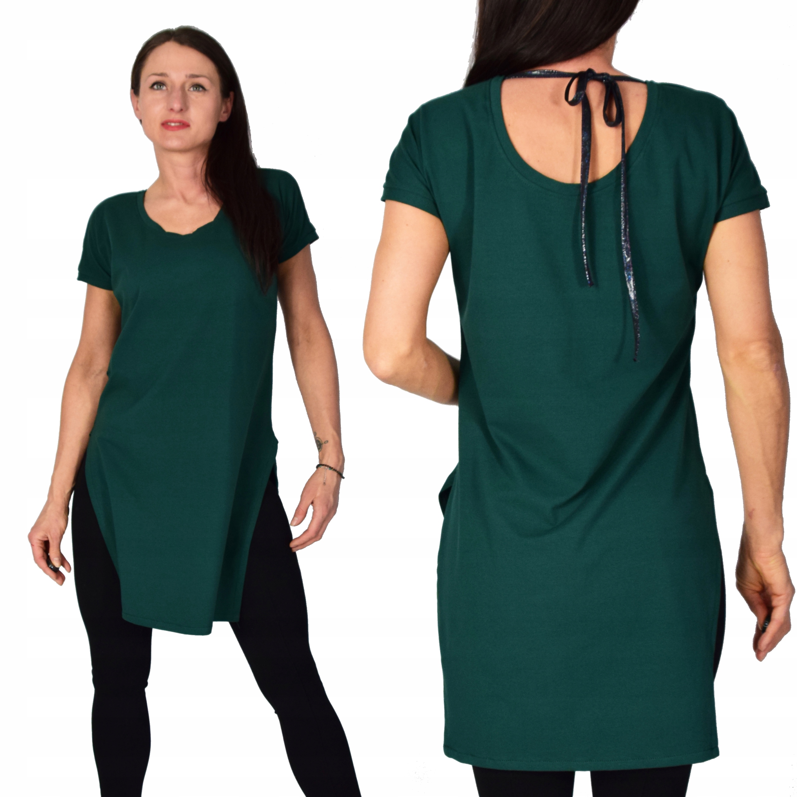 

Xs _ Ola cotton tunika dekolt plecy Collibri 1191