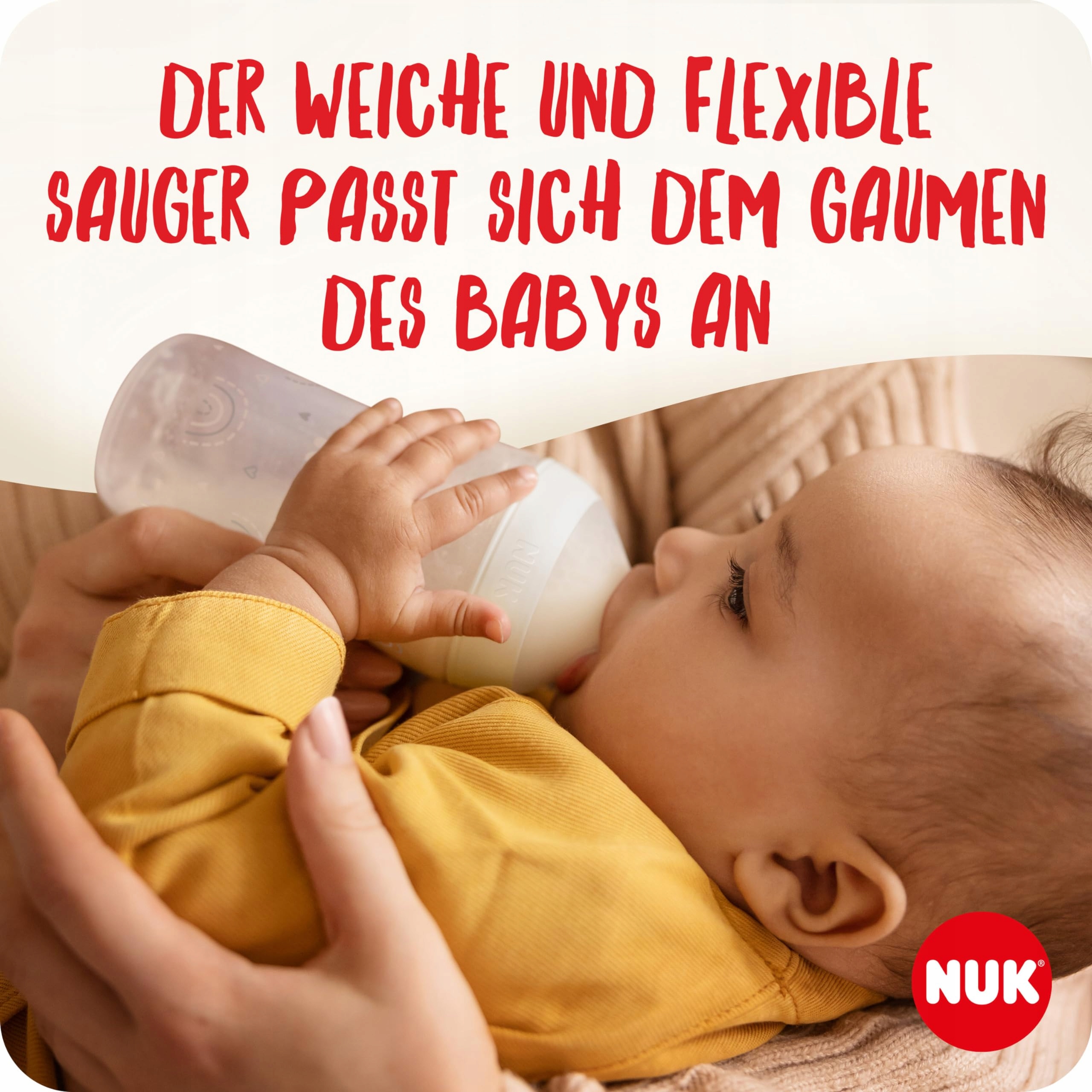 NUK Zestaw Butelki Dla Niemowląt 0M+ Antykolkowy BPA Free — miniatura 2