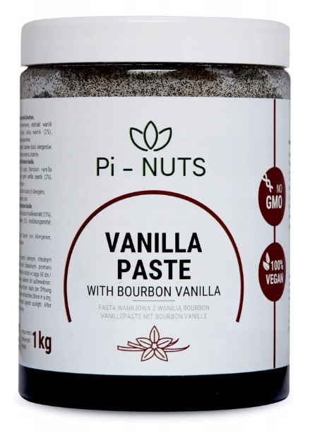 Pasta Waniliowa Bourbon Madagaskar 1KG Pi-nuts