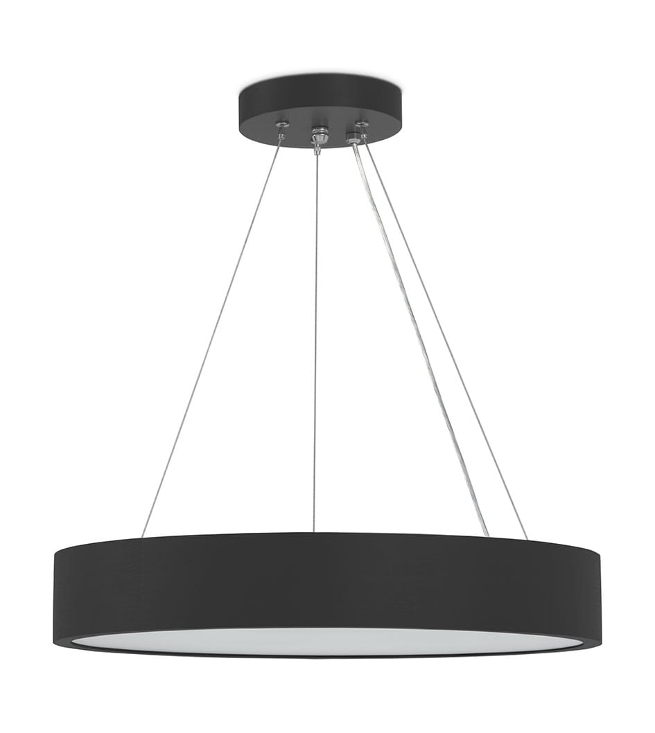

Katia 475 czarna wisząca lampa drewniana 3x E27