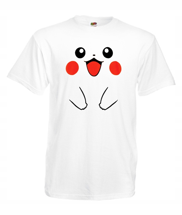

L Koszulka Męska Pokemon Go Pikachu Pokeball