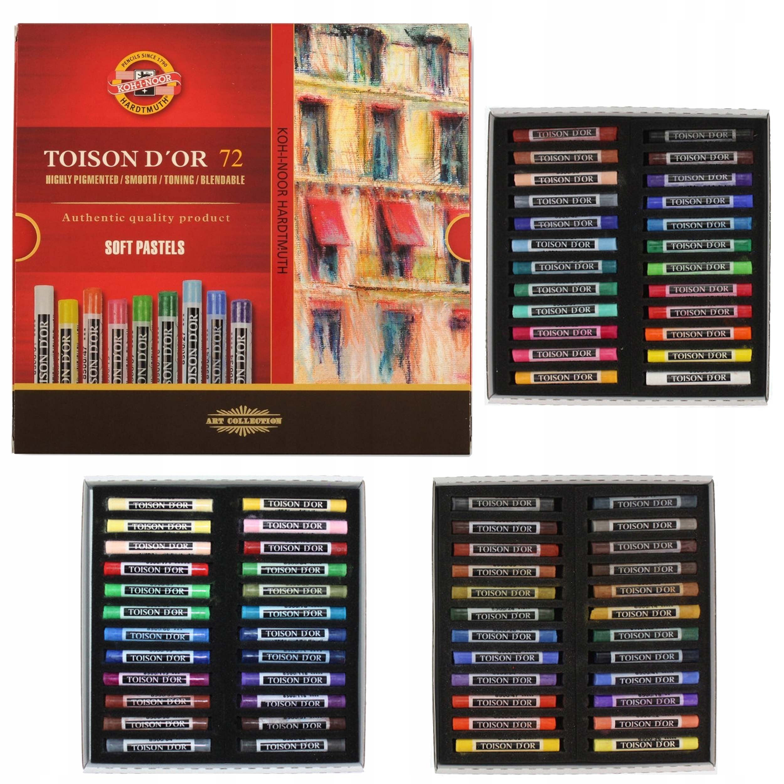 

Pastele Suche Toison D'or 72 Koh-i-noor
