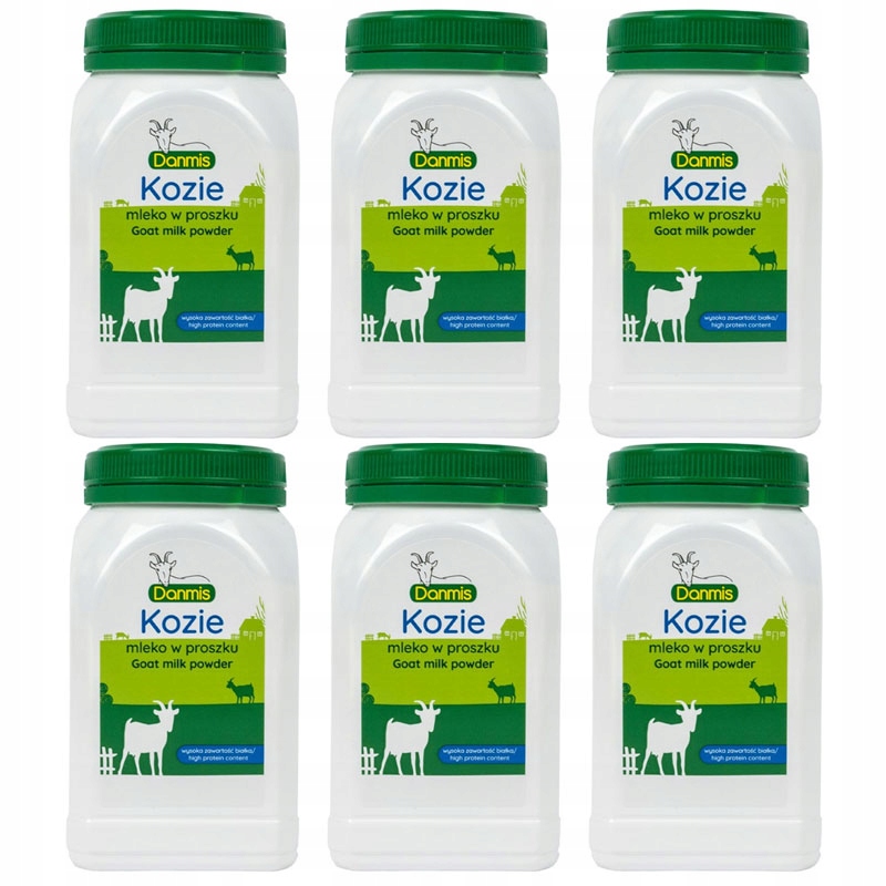 Mleko kozie w proszku 6x200g Danmis