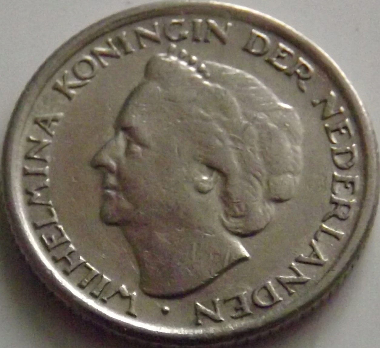 Holandia 10 cent 1948 st. 2/2+