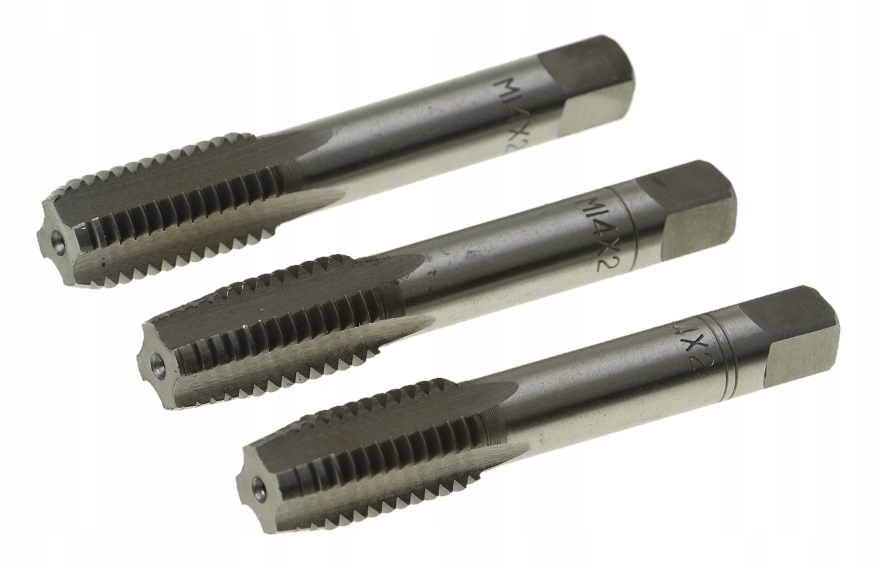

Gwintowniki Metryczne M14 x 2 mm Gwintownik 3szt