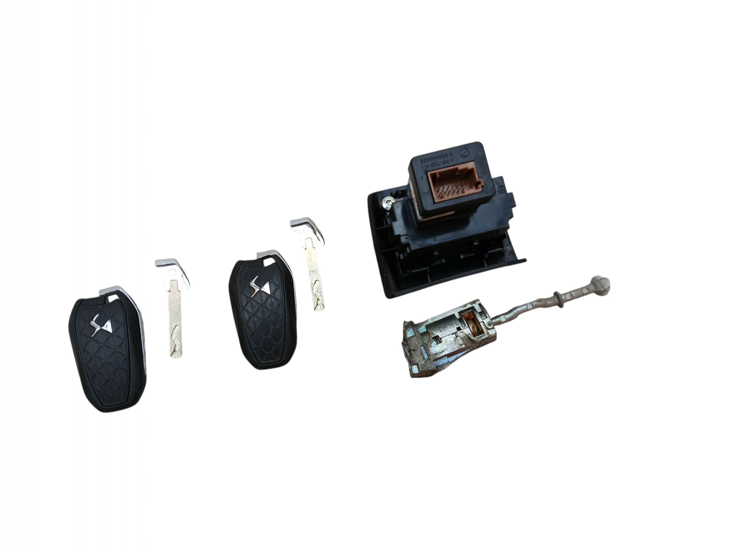 ignition 2X key lock cylinder cup CITROEN DS5 (2011-2015) 9676427477