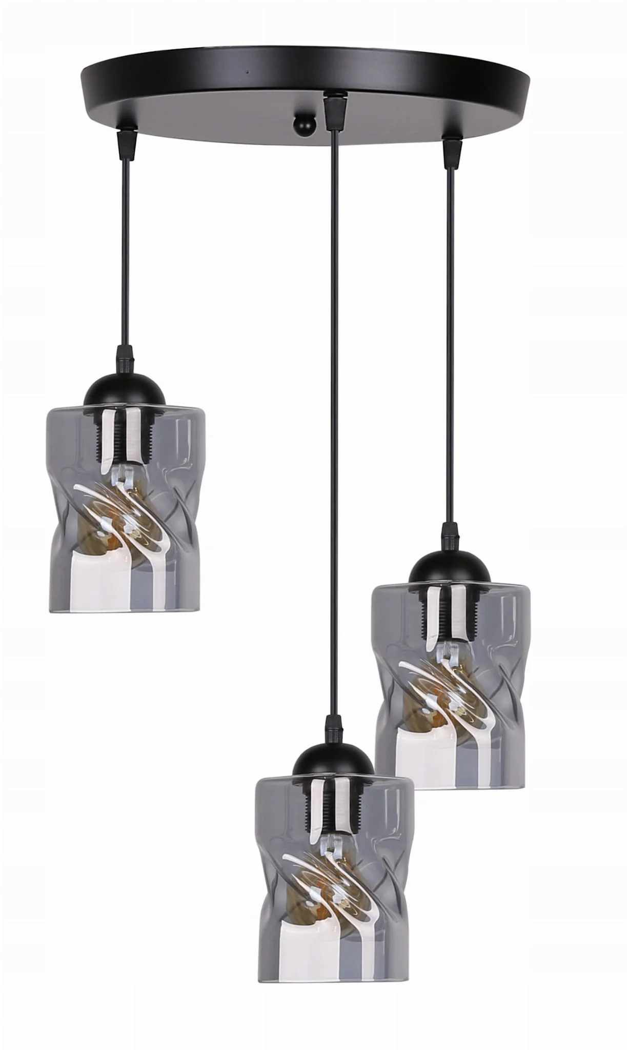 Závěsná lustrová lampa Candellux 3xE27 60W Felis