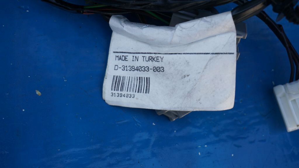 VOLVO S60 II - bundle of rear bonnet boot