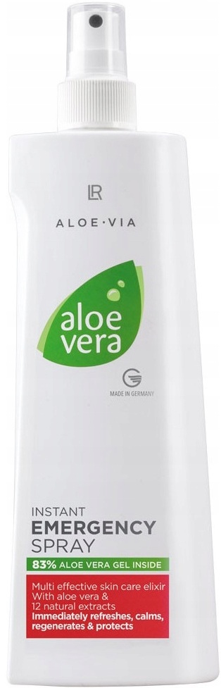 Lr Emergency Spray 83% Aloe Vera ukąszenia zranienia po opalaniu 400 ml