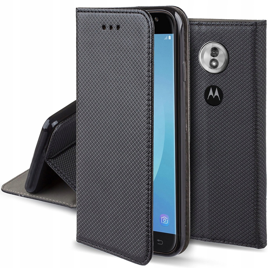

Etui Smart Magnet Szkło Do Motorola Moto G6 Play