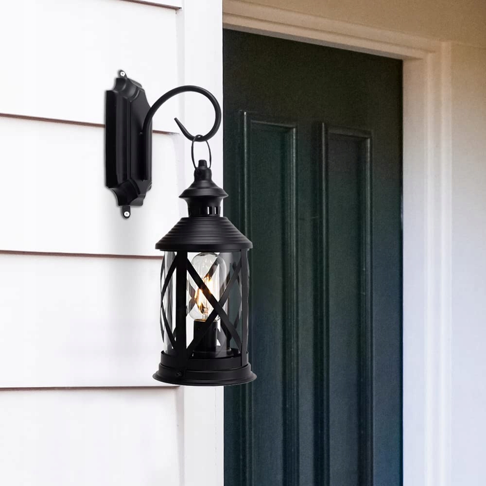 Lampka Stołowa LED Bateryjna Vintage Metalowa Czarna 26cm TRIROCKS — miniatura 2