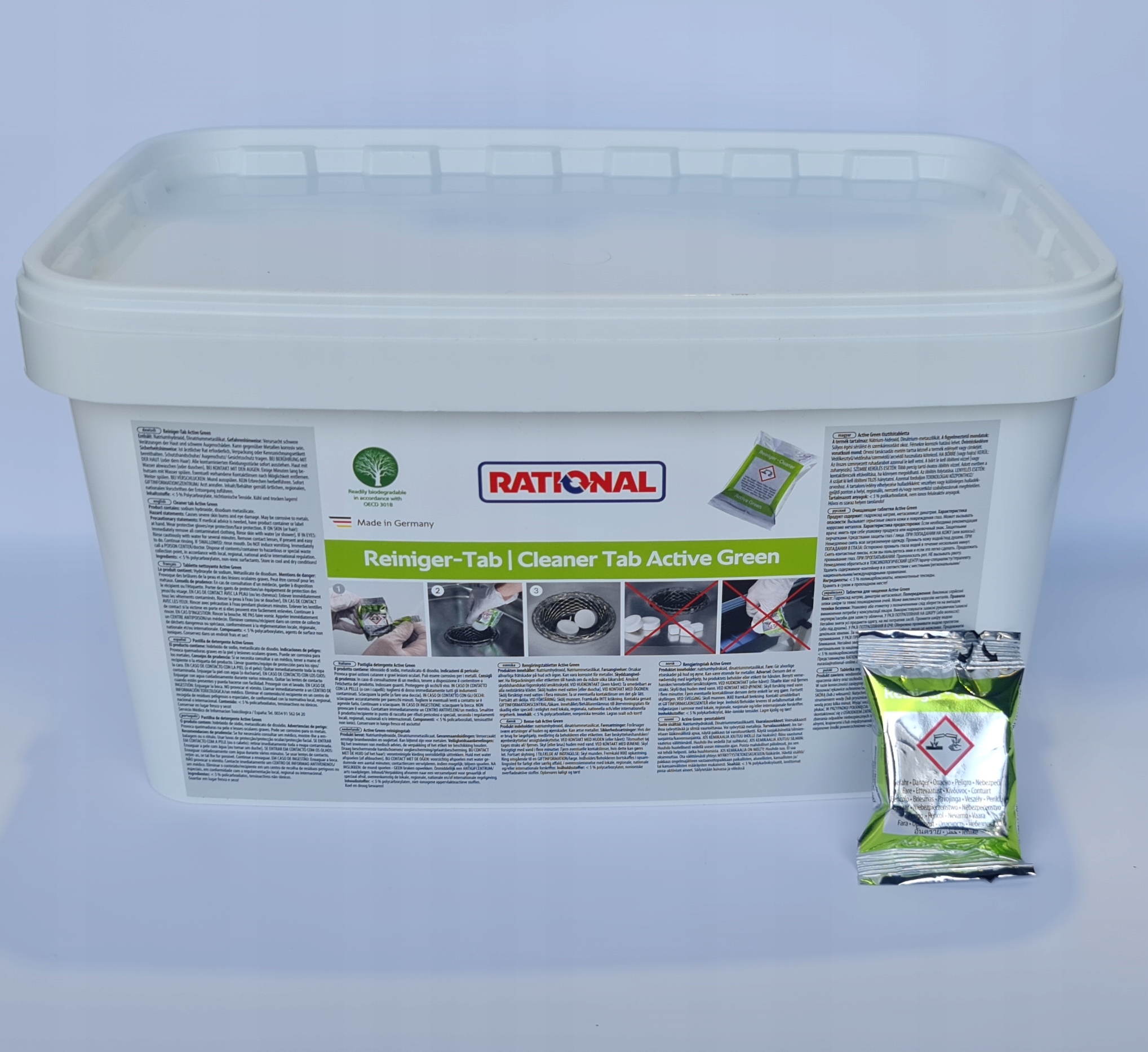 RATIONAL TABLETKI MYJĄCE ACTIVE GREEN iCombi