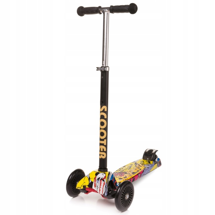 4BABY Hulajnoga Balansowa Mini Scooter Led Dla Dzieci Do 50 Kg