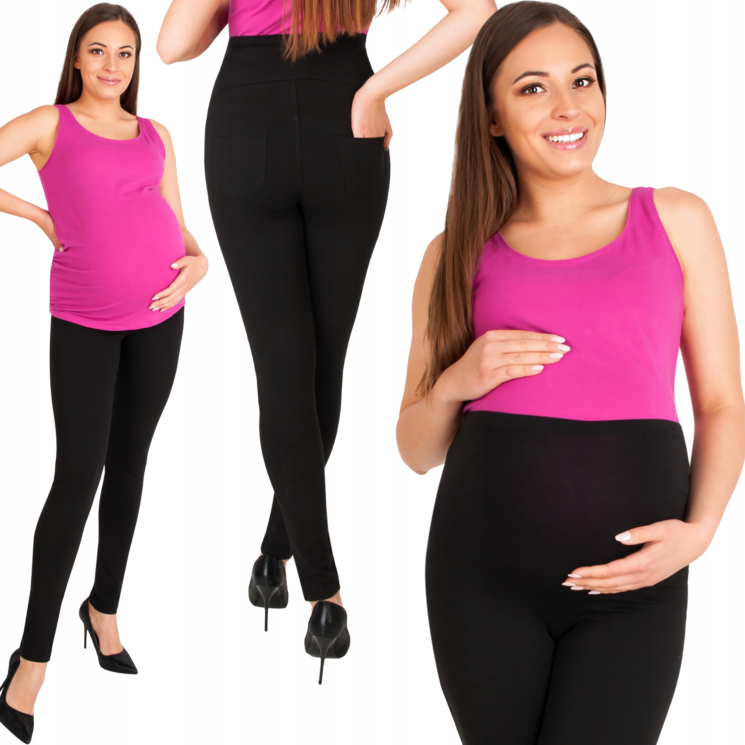 

Spodnie Ciążowe Roz L Rurki