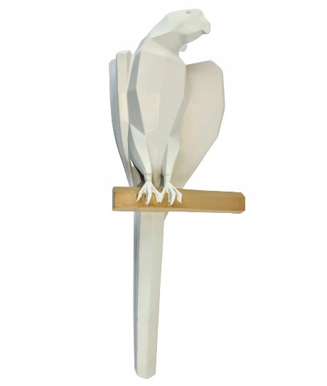 

Figurka Papuga Ptak Biała 40 CM Do Powieszenia