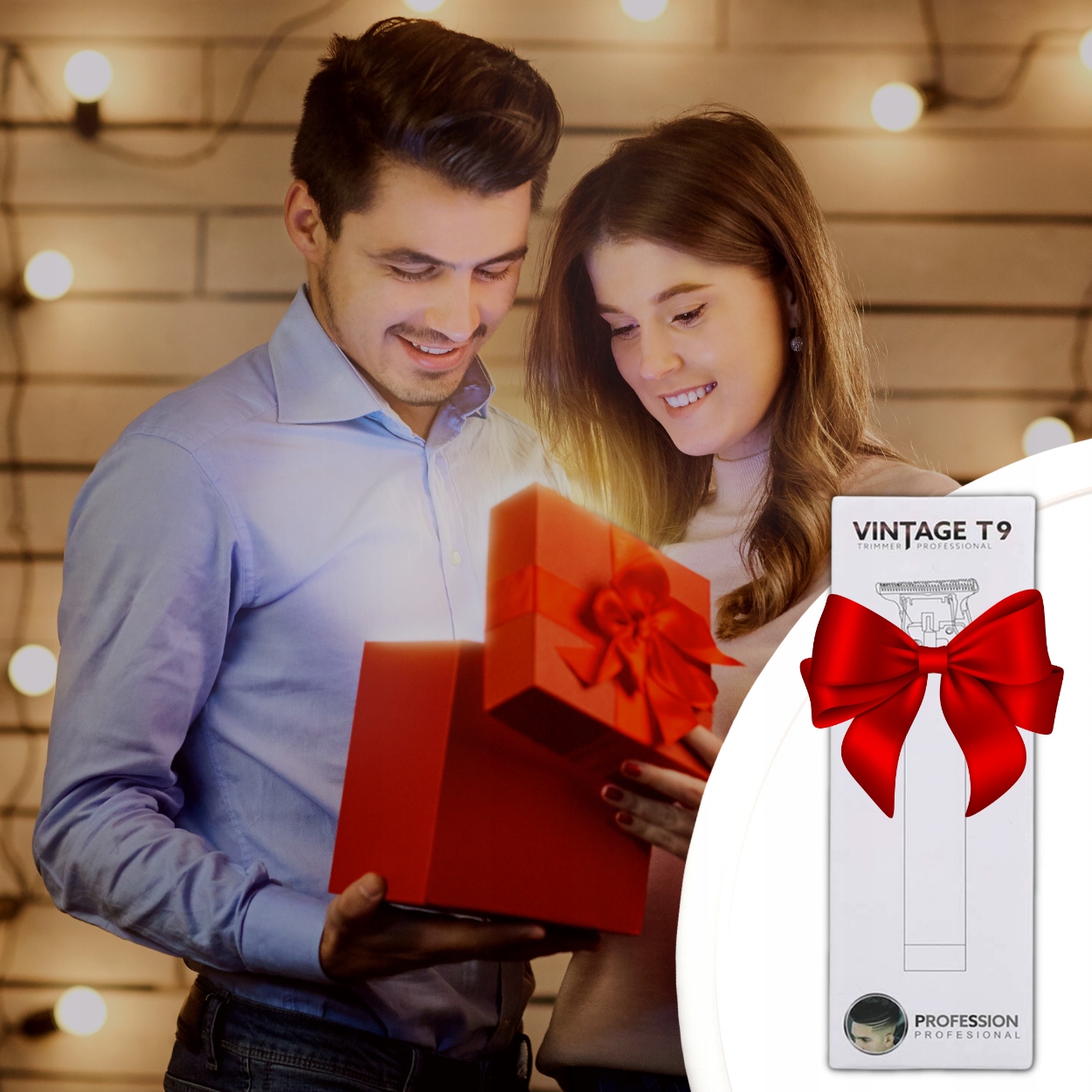 TRYMER MASZYNKA GOLARKA DO STRZYŻENIA GOLENIA BRODY WŁOSÓW ZAROSTU PREZENT Zastosowanie do ciała do stylizacji brody