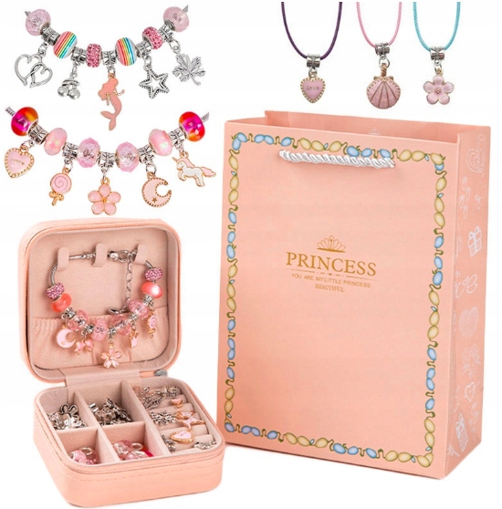 ZESTAW DO ROBIENIA BRANSOLETEK NASZYJNIKÓW PREZENT EAN (GTIN) 5905753750460