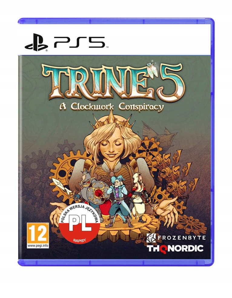 Trine 5: A Clockwork Conspiracy PlayStation 5 (PS5) pudełkowa