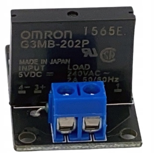 

Moduł 1 kanał przekaźnik Ssr Omron 5V Low Trig